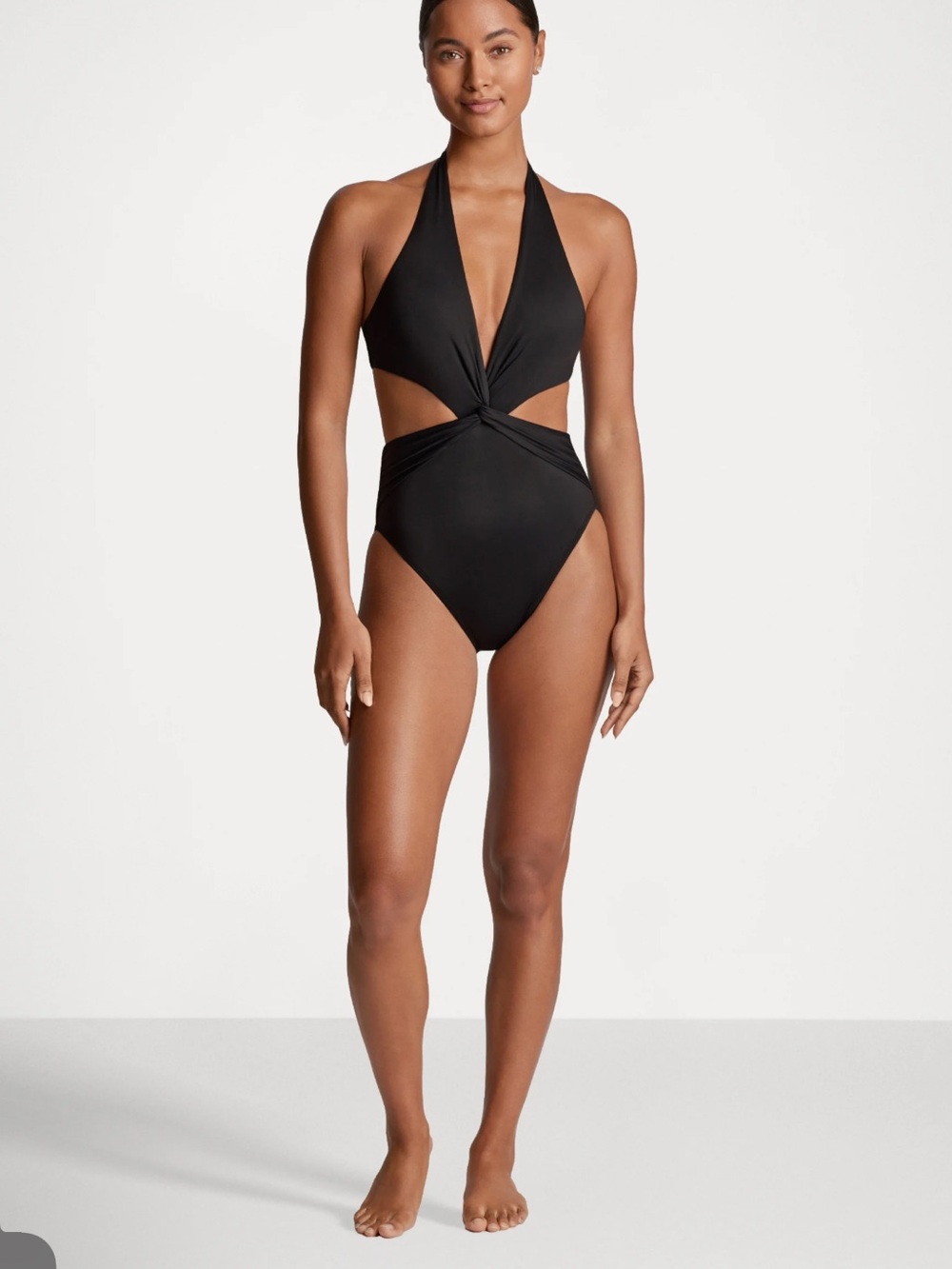 Women Lauren Ralph Lauren
CUTOUT TWIST HALTER 1PC -
Swimsuit - black